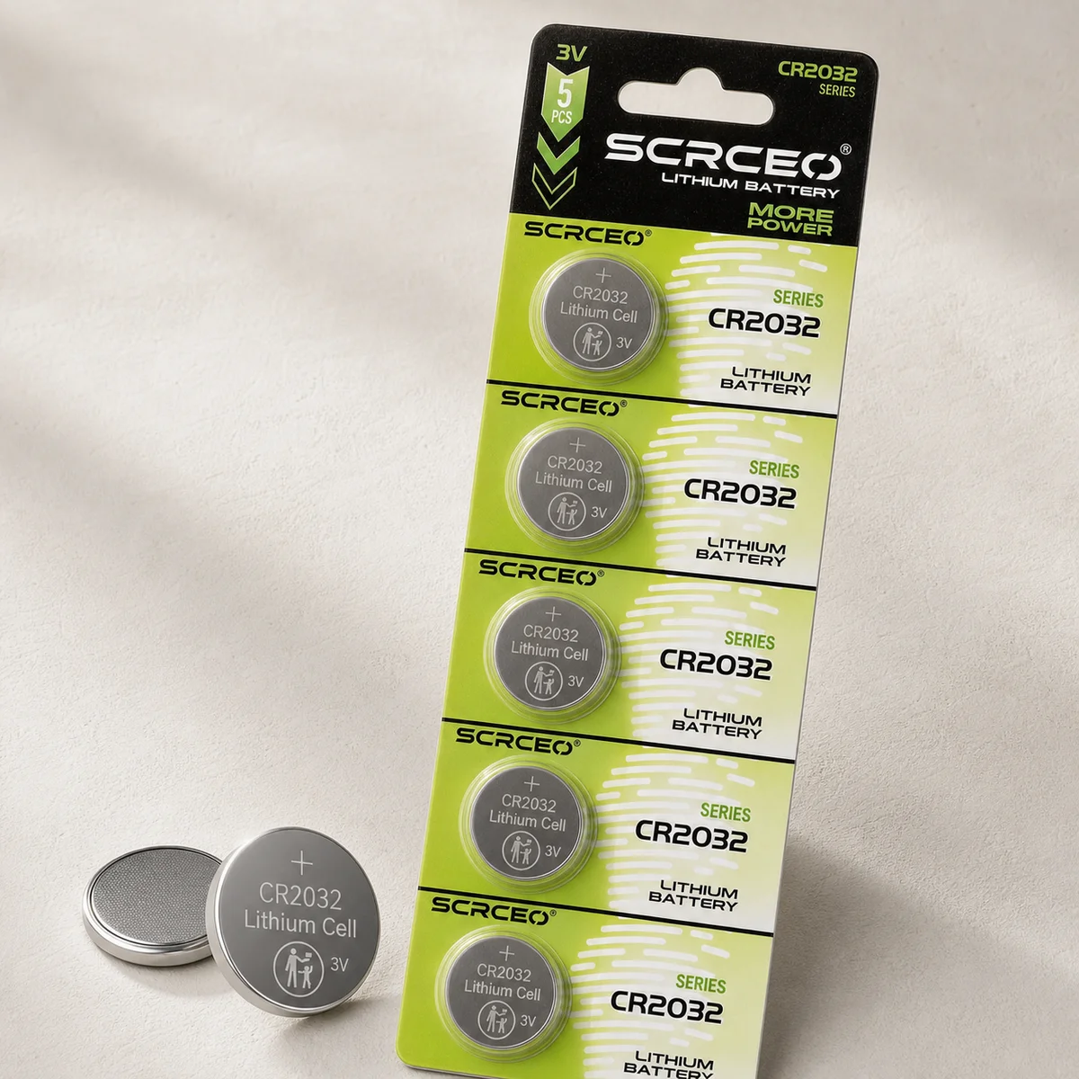 Lithium Coin Cell Battery CR2032 3V Button Battery 2-50PCS for Watch Toy Calculator Car Remote Control Stable Power