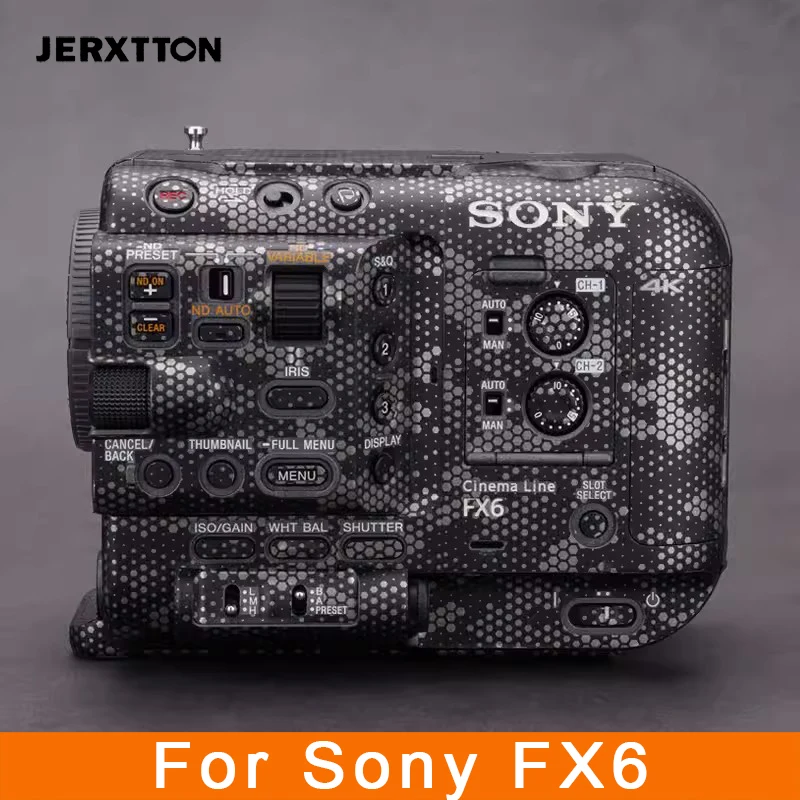 

FX6 Anti-Scratch Sticker Coat 3M Vinyl Wrap Decal Camera Protective Film Body Skin Cover for Sony ILME-FX6VK ILME-FX6 FX6VK