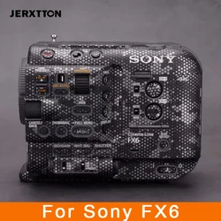 FX6 Anti-Scratch Sticker Coat 3M Vinyl Wrap Decal Camera Protective Film Body Skin Cover for Sony ILME-FX6VK ILME-FX6 FX6VK