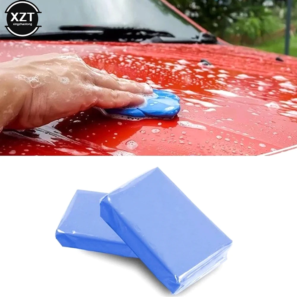 100G Blue Car Plasticine Car Detalhando Limpeza Magia Clay Bar Auto Lavagem Super Clean Car Paint Manutenção Suprimentos de limpeza