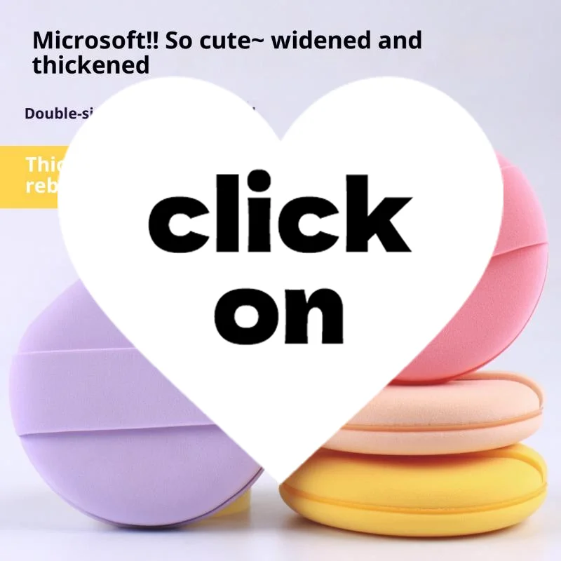 ฟองน้ำแต่งหน้ารูปหยดน้ำหลากสี 6/10 ชิ้น สำหรับรองพื้นและแป้งพัฟ ไม่ดูดซับแป้ง อุปกรณ์แต่งหน้า