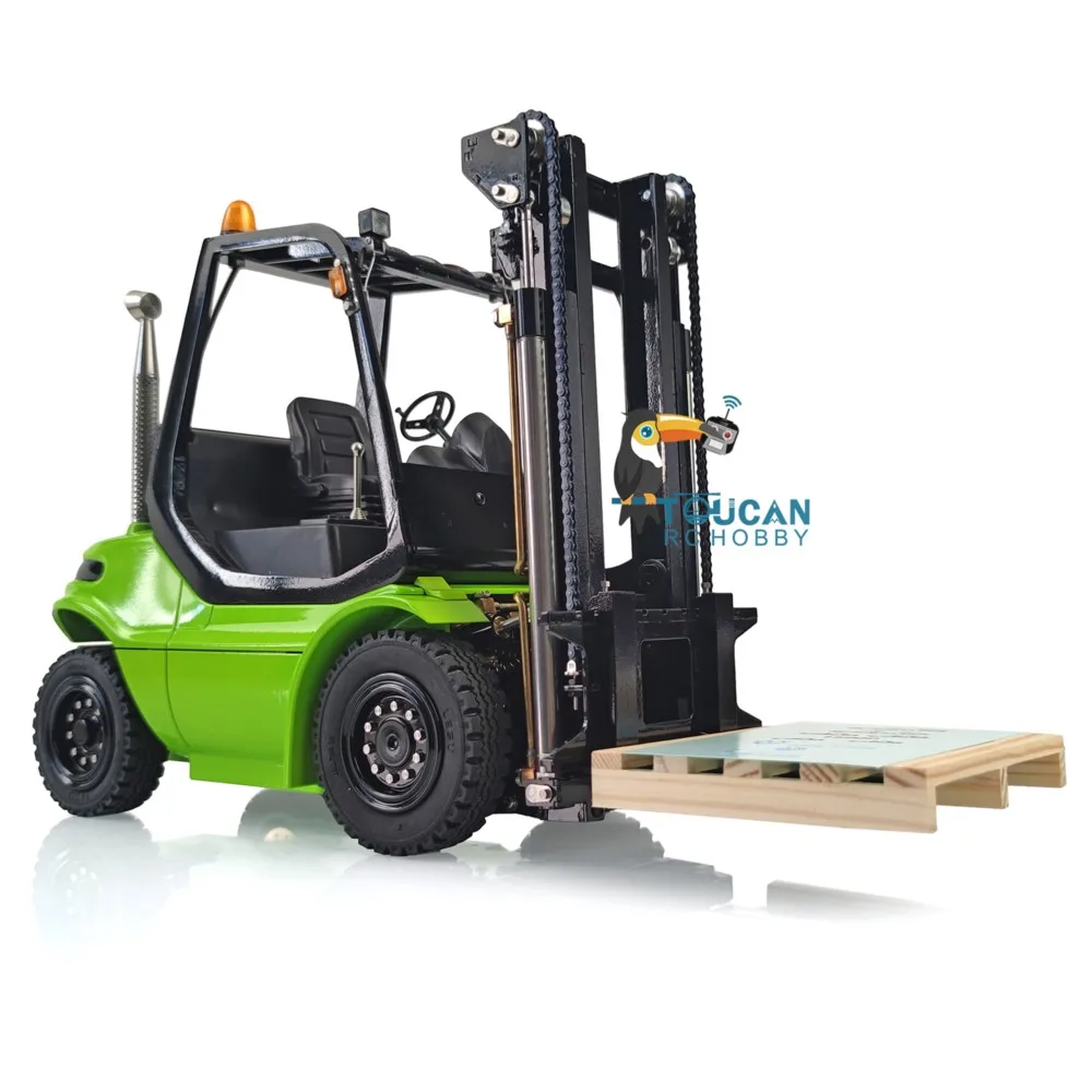 Lesu brinquedos de controle remoto 1/14 transferência rc caminhão empilhadeira hidráulica kit bomba motor pintado som esc tamiyaya modelo THZH0779-Smt3