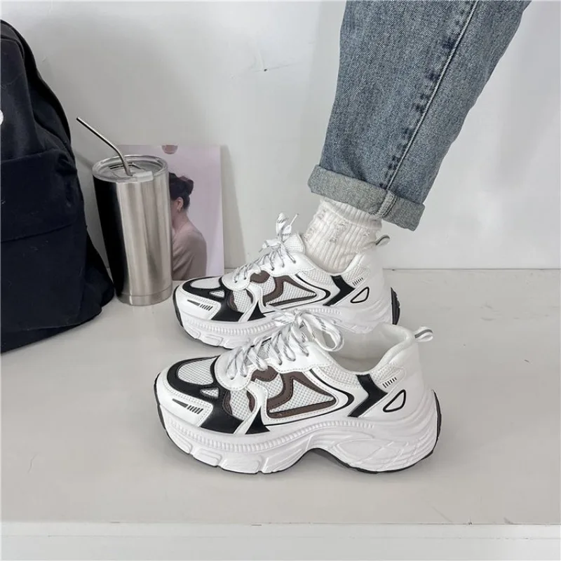 2024 New Ladies summer Autumn Fashion Casual Shoes Outdoor Lace Up Sneakers for Women Female Comfortable Versatile Shoes