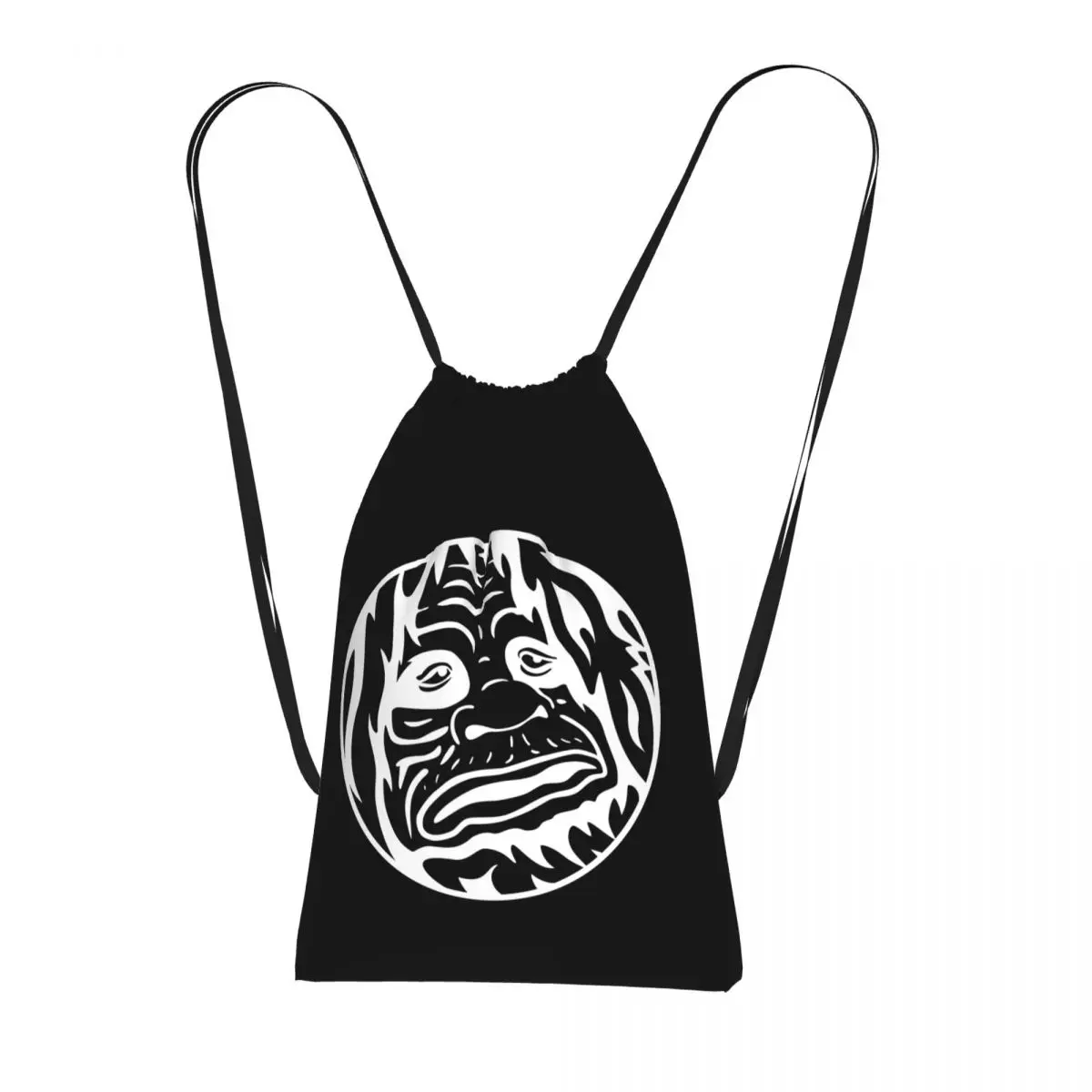 Cartoon The Big Lez Show Merch Logo Drawstring Backpack hiking cycling Bag Portable Travel Drawstring Bag for Men Women