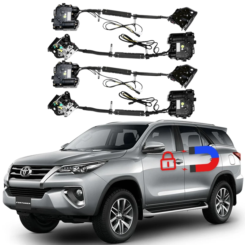 For Toyota Fortuner original car mechanical lock modified electric suction door auto parts tool side door Soft closing