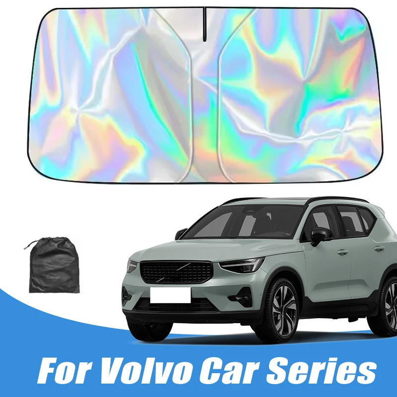 

Car Windshield Sunshades Cover for Volvo S40 S60 S90 V40 V60 V90 XC40 XC60 XC90 C30 C70 240 850 Sun Protection Accessories
