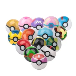 7cm Pokemon Cartoon Pikachu Pet Elf Ball Creative Pokeball Poke Balls Kids Fans Collectible Fashion Trendy Toy Xmas Gift
