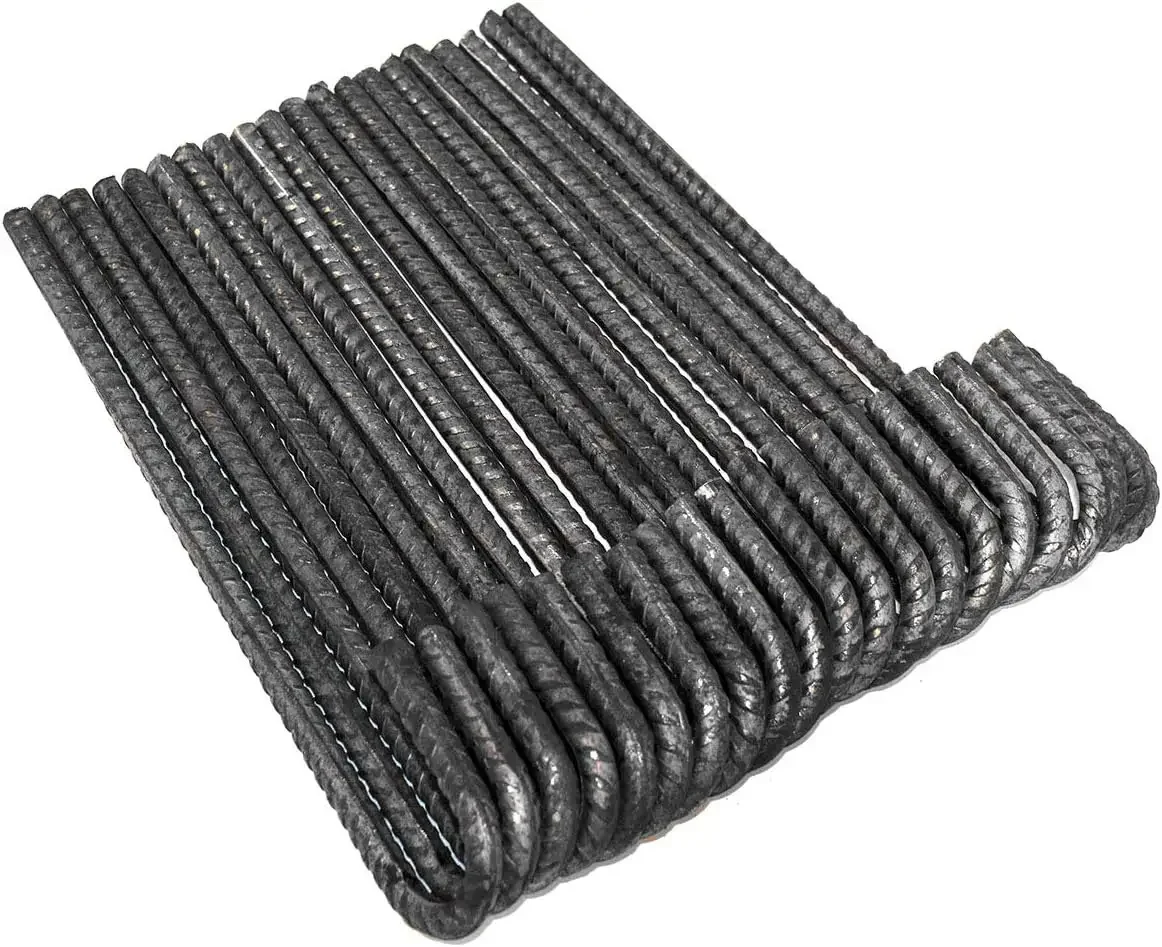 18in Rebar Ground Stakes - Heavy Duty J Hook (100 Pack)