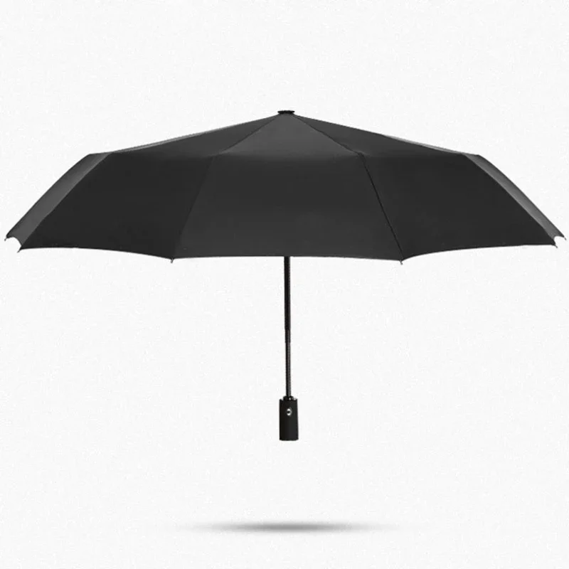 Fully automatic 10 bone wind umbrella, windproof, sun proof, wind and rain dual-use business folding umbrella