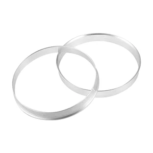 UXCELL 4PCS OD 56,1mm 57,1mm 66,6 mm für ID 54,1mm 56,1mm 60,1mm 72,6 mm zentriertes Zentrum mit zentrierten Autolreifenringen Lochmitte 9 Hauptrad Centralizer -Verkauf - №4