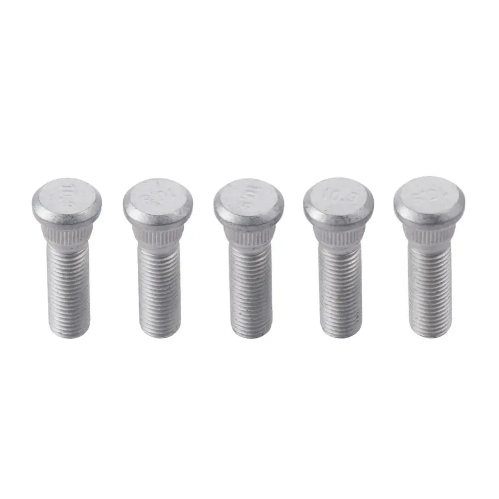 

5pcs Car Accessories Parts 90942-02049 Car Wheel Studs 610-266 Silver Lug Bolts Steel Auto Accessories For Car