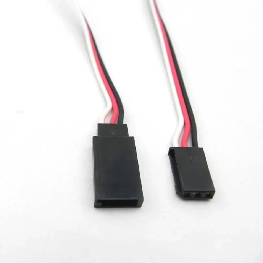 5/10 Stks/partij 100 Mm 150 Mm 300 Mm 500 Mm Servo Verlengkabel Voor Futaba Jr Lead Wire Kabel rc Onderdelen Voor Rc Futaba Jr