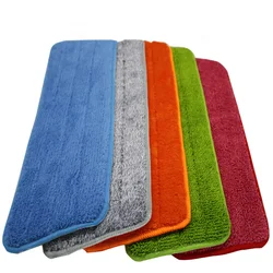 5 Pcs Mop Replacement Pads Reusable Spray Mop Refill for Head Cloths Practical Household Dust Cleaning Tools Dropship