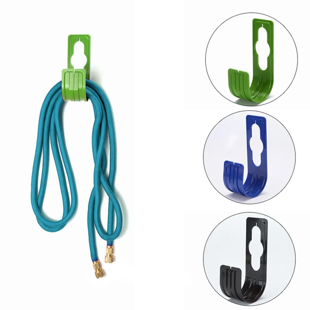 1PCS Garden Hose Storage Hanging Hook Watering Tubing Organizer Storage Holder Agriculture Pipe Reel Holder for Wall Tap Hanger