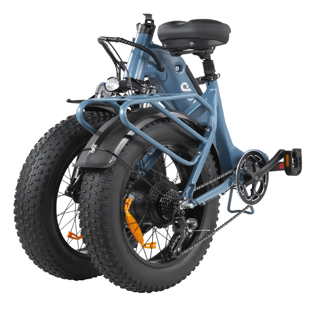 Прямая поставка, EU UK US DYU FF500 ebike 48V 14ah 500W 24-дюймовый Электрический горный велосипед с толстыми шинами и ЖК-экраном