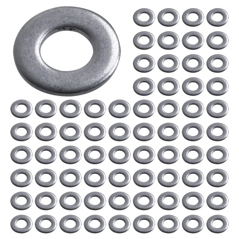 500 unidades M3 3 mm métrica 304 arruela plana de aço inoxidável-B61B