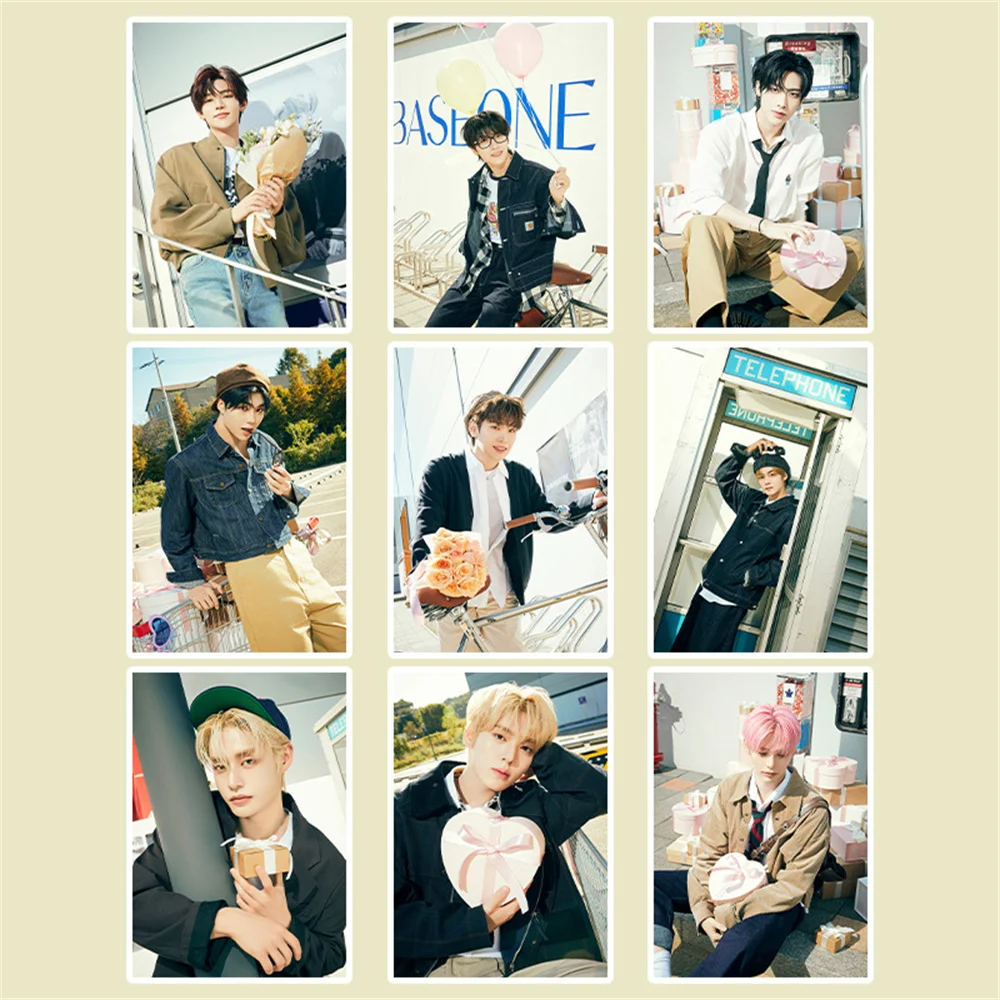 

KPOP ZB1 японский альбом «PREZENT» фотопостер HanBin JiWoong GunWook наклейки на стену YuJin GyuVin Ricky Matthew Fans Collection