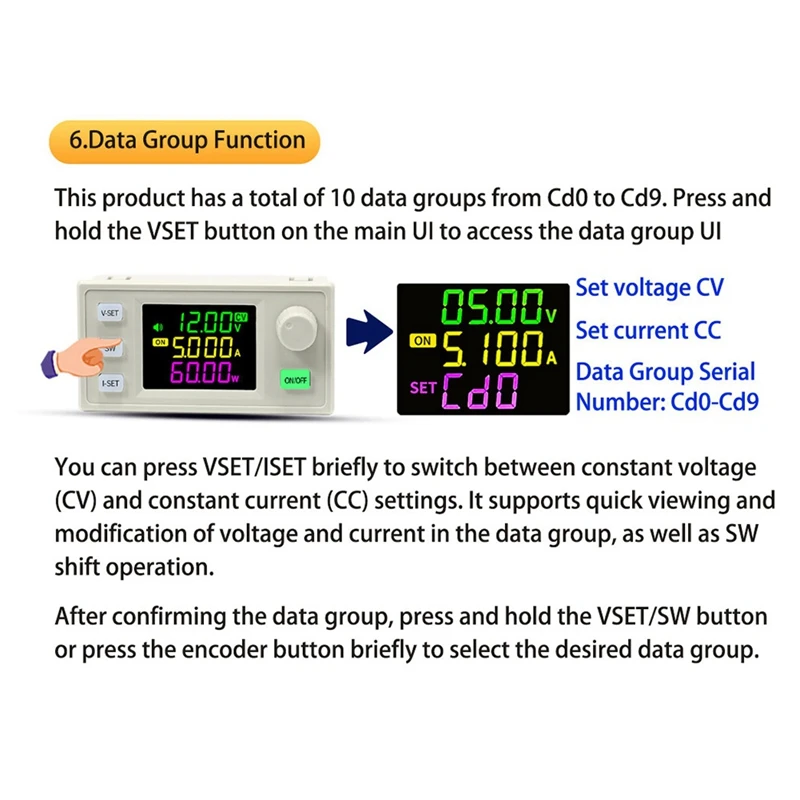 CNC 조정 가능한 DC 조정 전원 공급 장치, 정전압 및 전류, 스텝 다운 모듈, XY6506X, 65V, 6A, 390W, 신제품