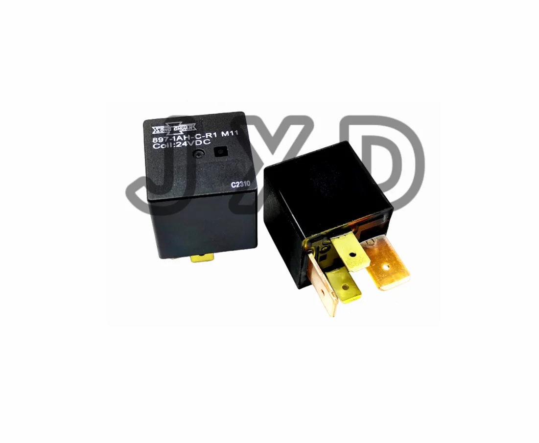 HOT NEW  897-1AH-C-R1 M11 24VDC 8971AHCR1M11 24VDC High power Automobile DC24V 24VDC 24V 80A 24V relay 4PIN