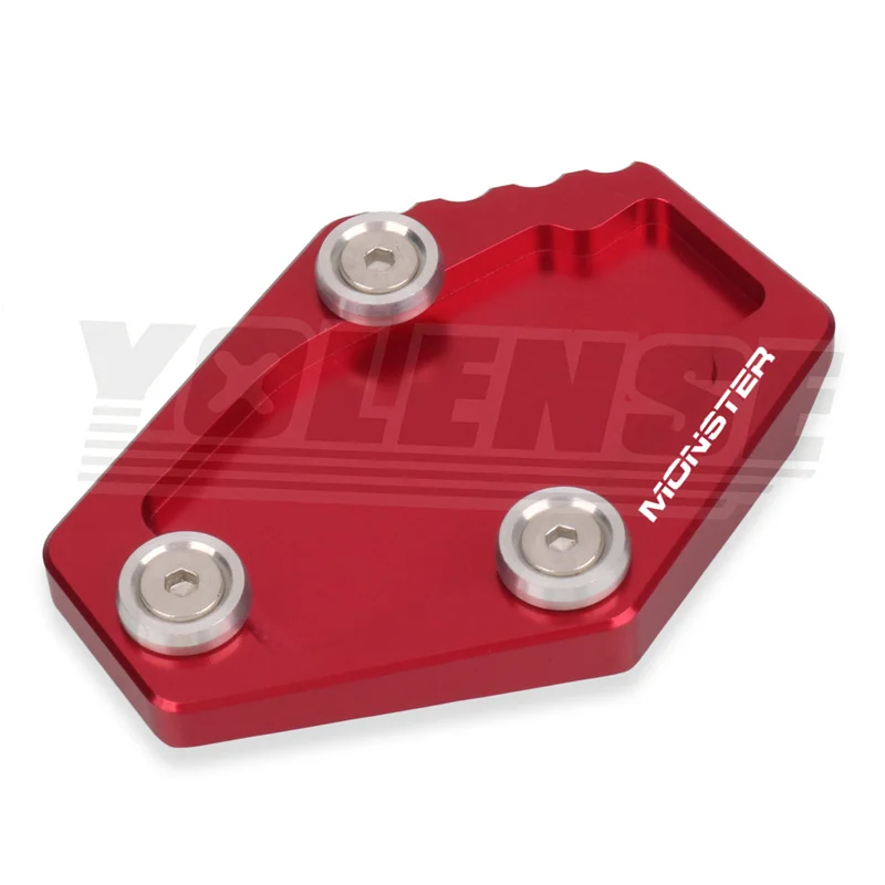 For DUCATI Monster 950 937 MONSTER 937 2021-2023 Motorcycle Aluminum Kickstand Extension Plate Side Stand