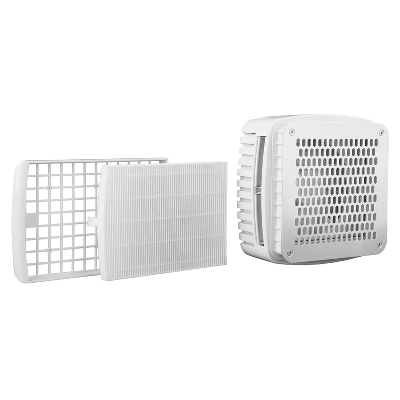A76G-Built In Nail Dust Collector Desktop Nail Vacuum Cleaner Gel Nails Manicure Desk Collector Exhaust Fan With Filter
