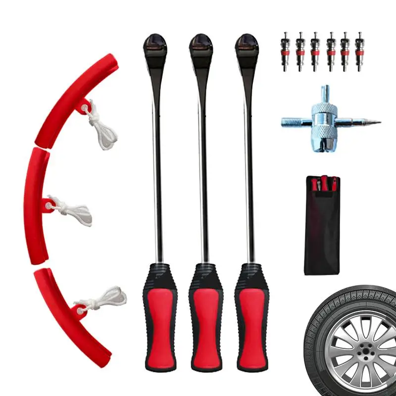 

Tire Spoons For Car Tires13PCS Rustproof Auto Motorbike Tyre Spoon Car Tire Maintenance Protector Tire Changing Lever Tools