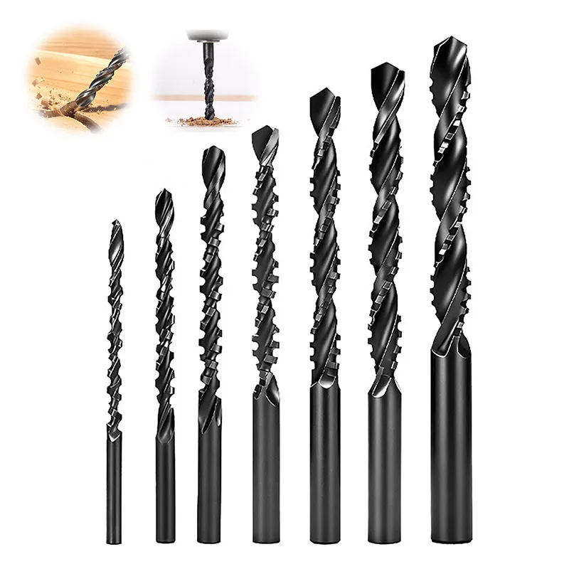 

Универсальное сверло HSS для сверления, развертывания, деревообработки, электрическая дрель, зубчатое сверло для резки дерева, металла, универсальное 4 в 1