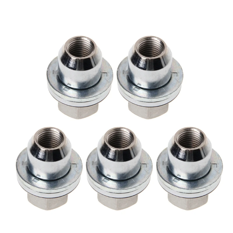 5x Wheel Screw Nut LR068126 Adapter for Discovery 3 4 5 Sport Vehicle Wheel Nut