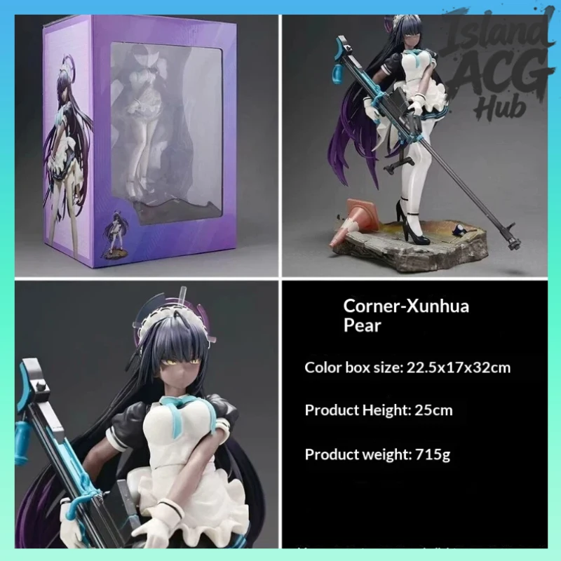 

New 25cm Blue Archive Kakudate Karin 1/7 Scale Anime Figure Collectible Model Doll Toy For Adults Kids Christmas Gift