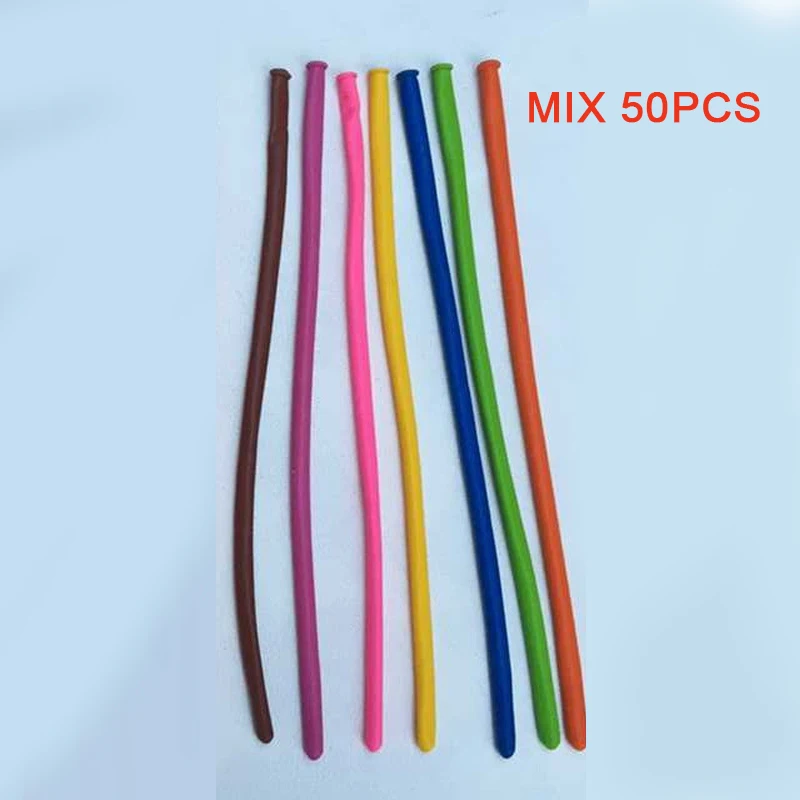 100/50/20 Stück bunte Ballons, magische, lange Latexballons, zum Selbergestalten, vielfältige Formen, für Geburtstagsfeiern und Hochzeitsdekorationen. – Detail 8