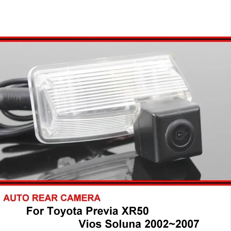 

For TOYOTA Vios Soluna Previa 2002- 2007 Reversing Parking Camera Wide Angle Night Vision Waterproof CCD HD Car Rear View Camera