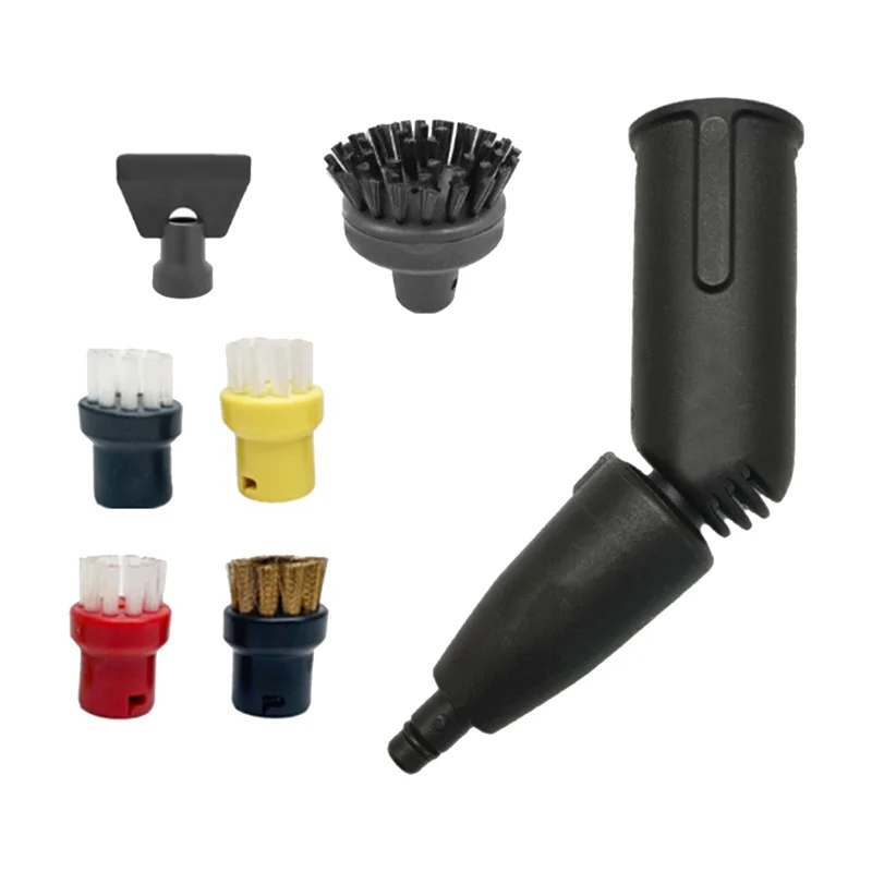 【RECOMMEND】فوهة Karcher SC1 SC2 SC3 SC4 SC5 SC7 مع فرشاة وتوربينات البخار 2.863-159.0 للأجزاء الأنظف
