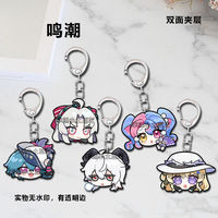 Wuthering Waves ROCCIA Brant Zani Anime Acrylic Keyring Keyring Chains Jewelry Girls Pendant Pendant Gift