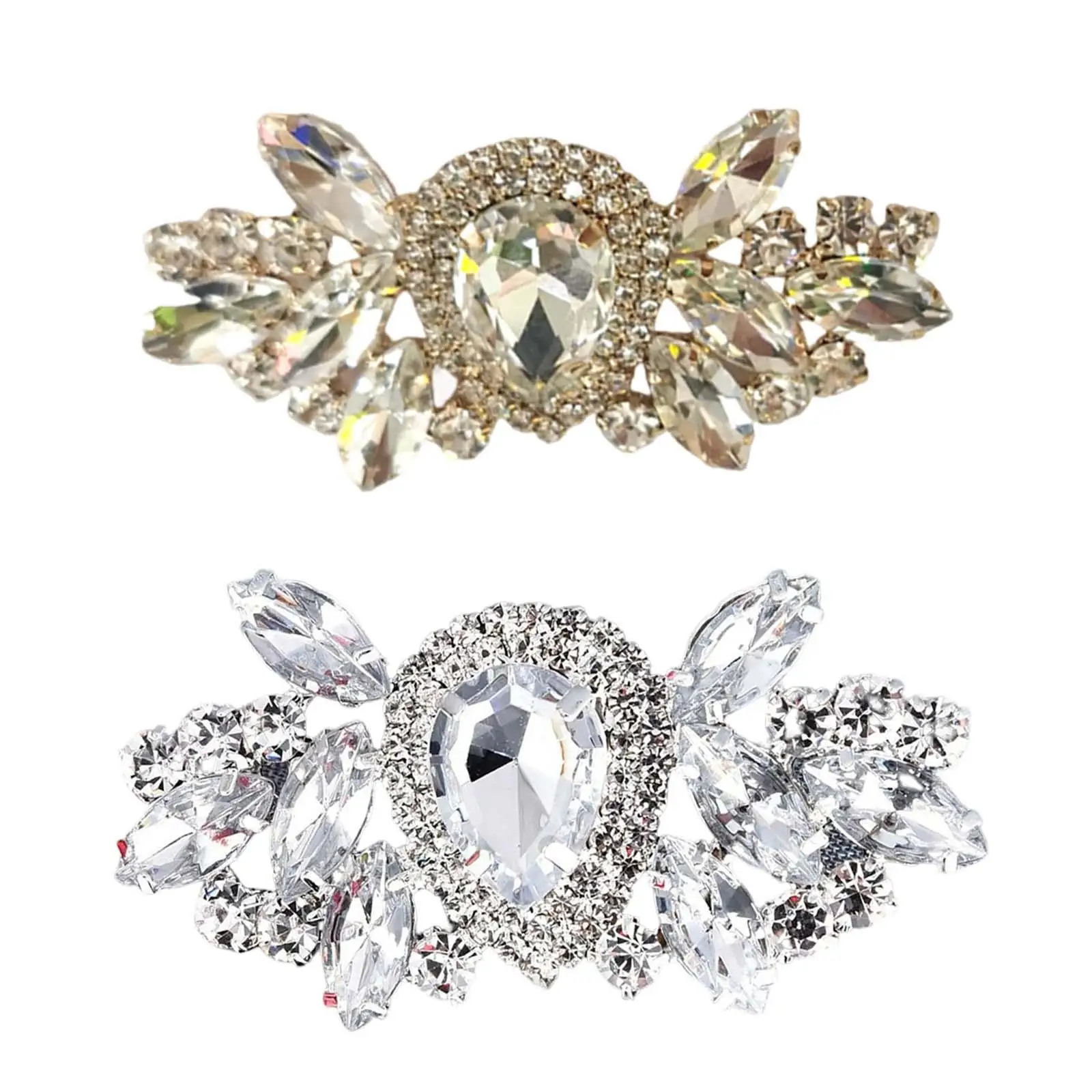 Elegant Shoes Buckle Decoration Clips Crafting DIY Jewelry Making Shoes Decoration Charm for Wedding Party High Heel Bags Clutch