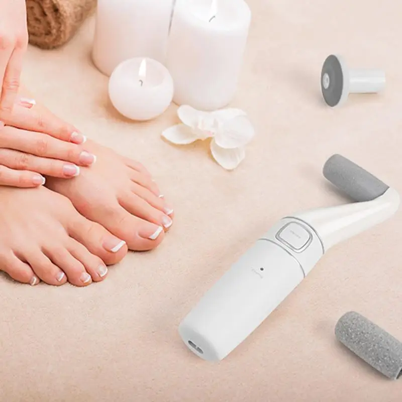 Electric Callus Remover Rechargeable Electric Foot File Efficient Callus Remover Tool Portable Pedicure Tools For Scrubber Dead