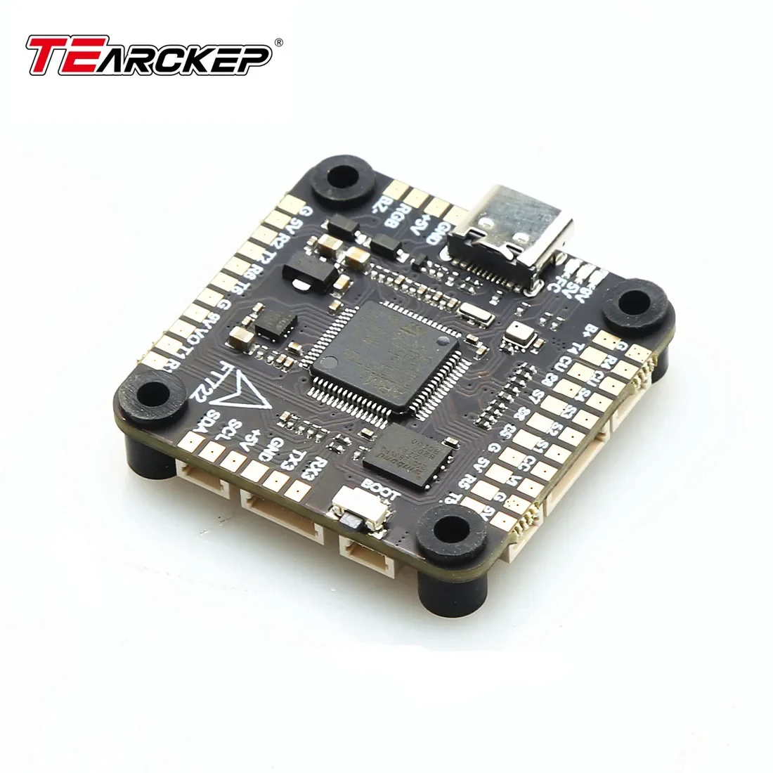 TEARCKEP F722 100A Stack F722 X8 F7 Flight Controller 3-8S dengan 100A 4in1 BLS ESC untuk Drone Balap FPV Freestyle RC 13/15 inci