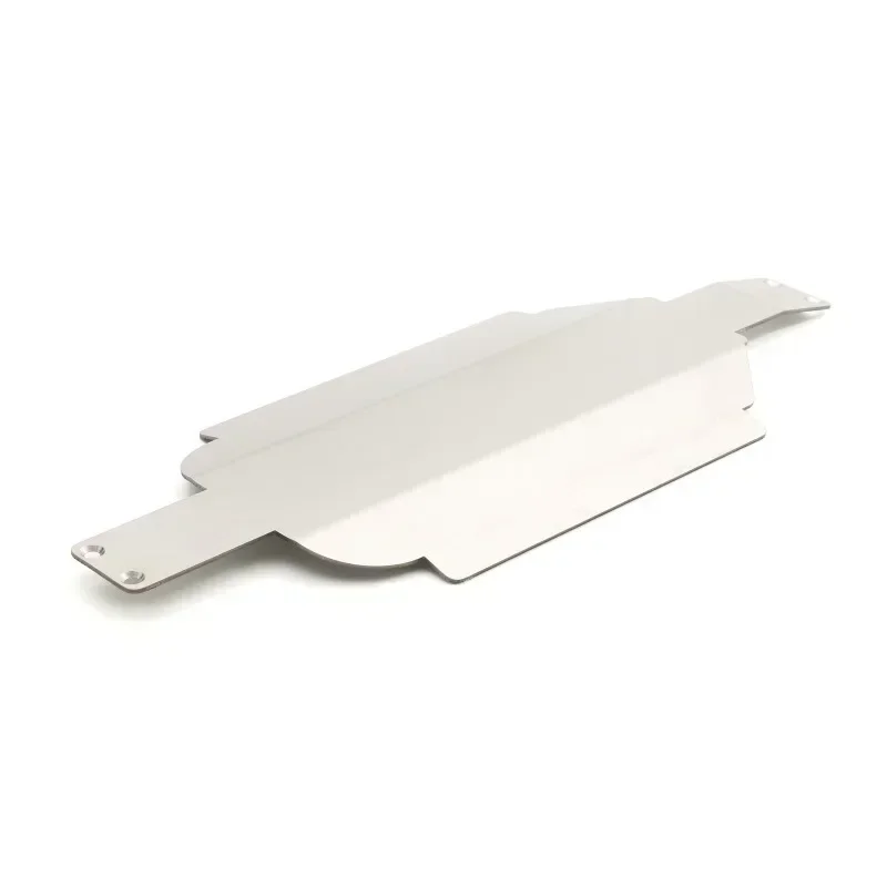 Scy 16101 16102 16103 pro chassi de aço inoxidável armadura protetor caixa de velocidades placa skid 1/16 rc carro atualização peças acessórios