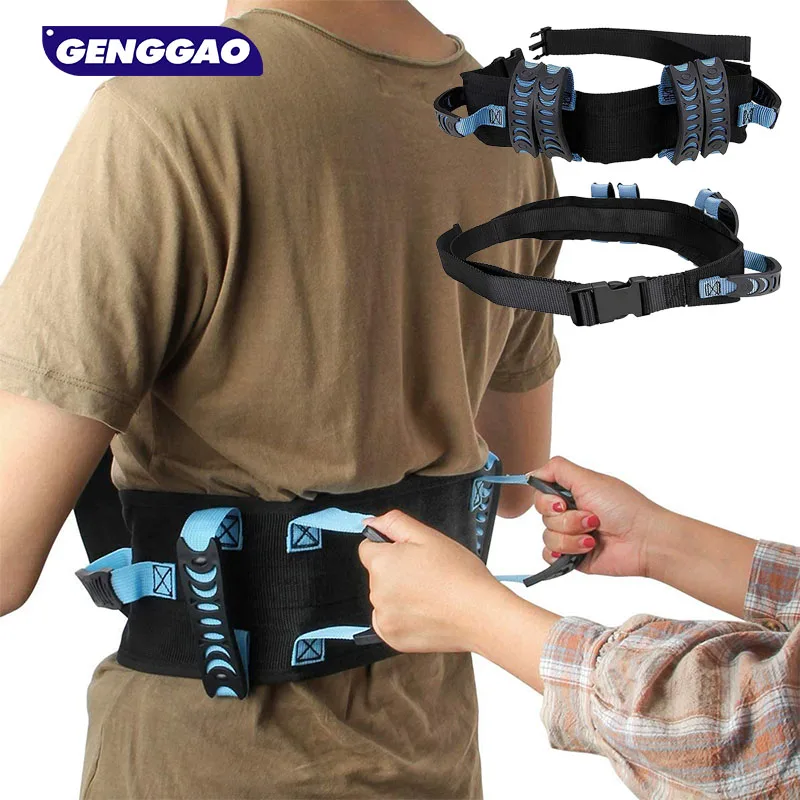 Gait Belts for Seniors,Transfer and Walking Gait Belt with 7 Handles for Patient Care,Therapists & Home Care Caregivers