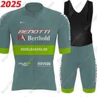 Benotti Berthold 2025 Team Cycling Jersey Set Bicycle Clothing Men Road Bike Shirts Suit Bicycle Bib Shorts MTB Ropa Maillot