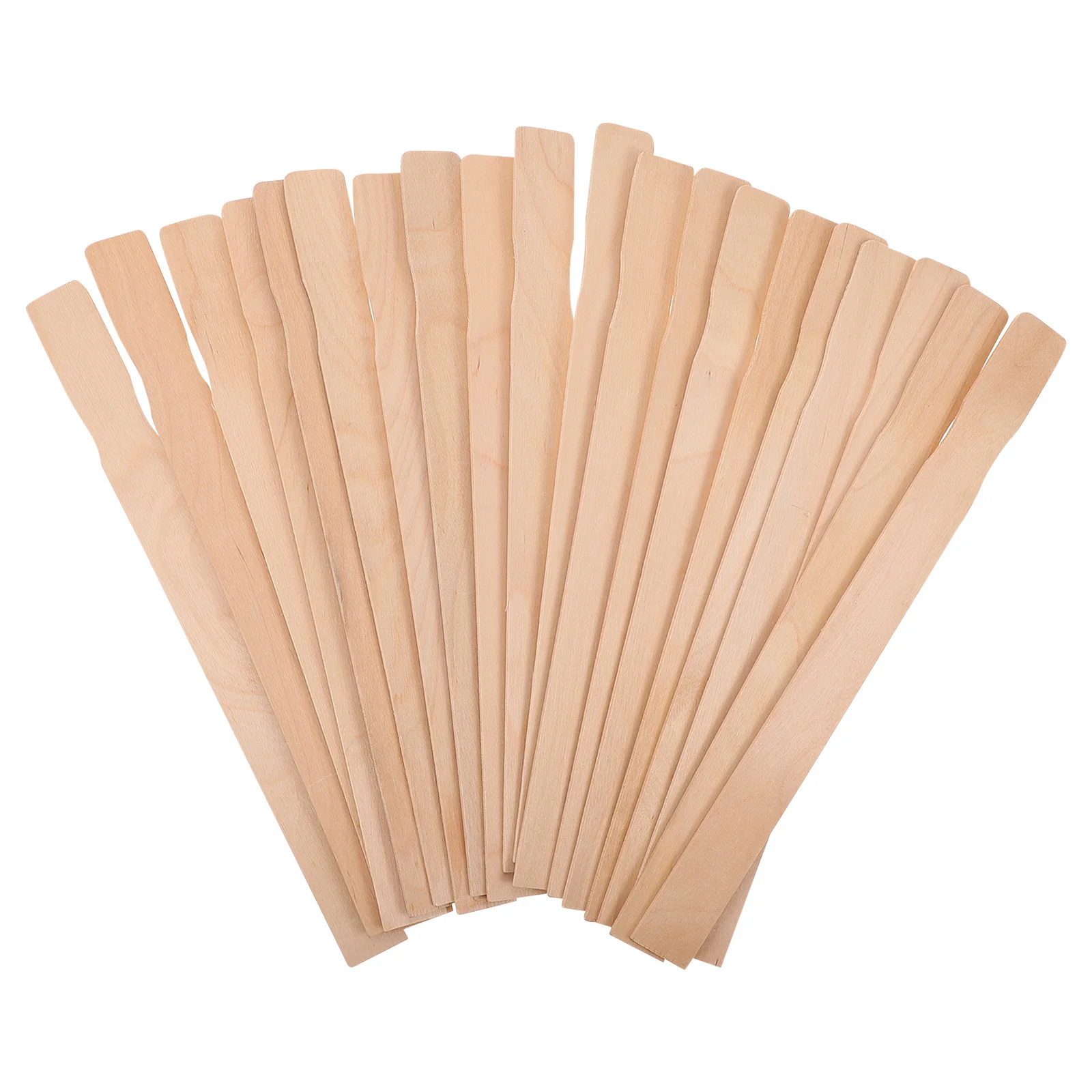 20 Pcs Paint Stick Stir Wand Mixing Rod Stirrer Household Supply Wood Stirring Whisking