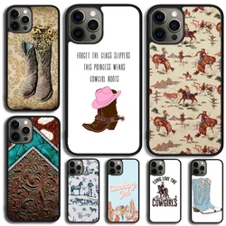 Western Cowgirl Cowboy Case For iPhone 17 Air 16 11 12 13 14 15 Pro Max Cover For iPhone 17 Air 16 13 12 Max Plus SE 2020