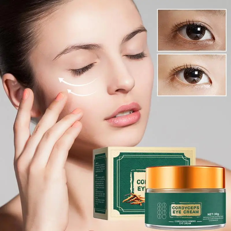 

Eye Cream for Bags Moisturizing Cordyceps Eye Repair Cream Brightening Eye Cream Eye Care Bags Under Eyes Reduce Dark Circles