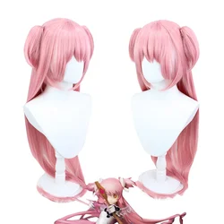 Anime Kaname Madoka Wig Puella Magi Madoka Magica Cosplay Ultimate Madoka Pink Long Hair High Heat Resistant Wigs