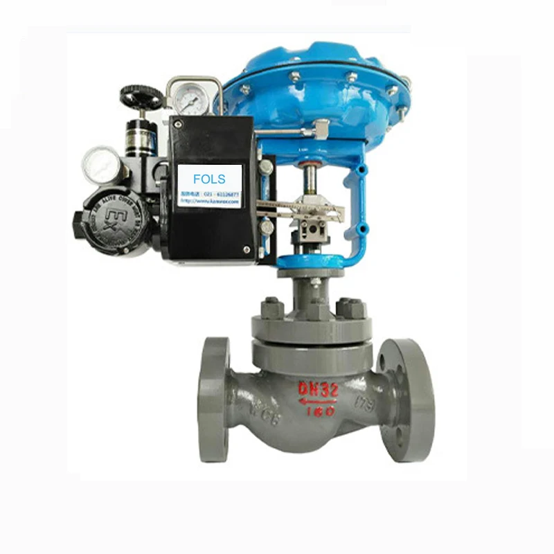 

Cast Steel Stainless Steel ZJHM Pneumatic Valve With Positioner Diaphragm Control Globe Valve