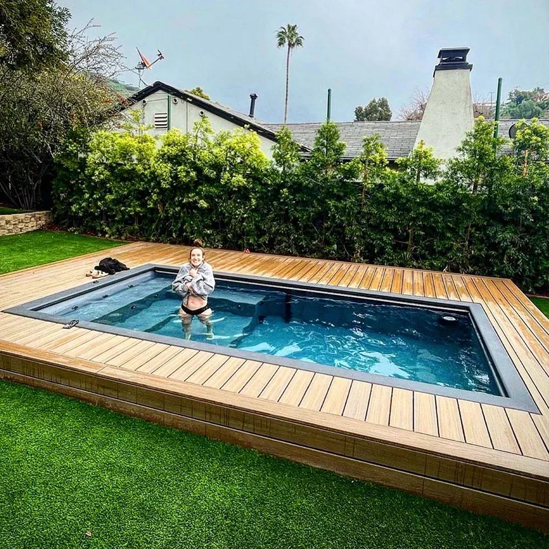 Smart Tech 20-футовое приложение для контейнера для бассейна, контроль температуры/освещения и автоматического мониторинга воды, высокотехнологичная интеграция домашней автоматизации