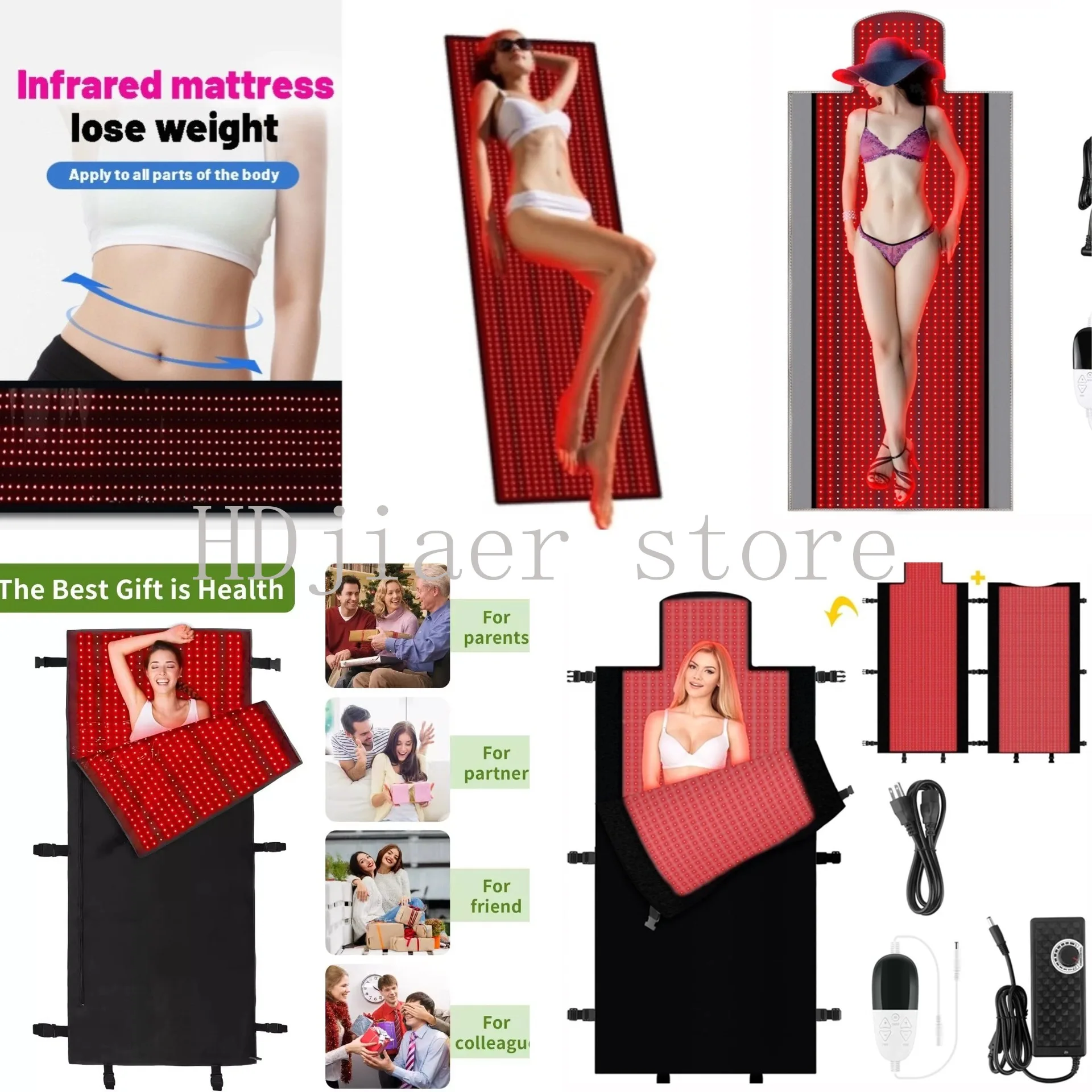 

Red light therapy sleeping bag beauty rejuvenation relieves muscle soreness and physiotherapy beauty sleeping mat