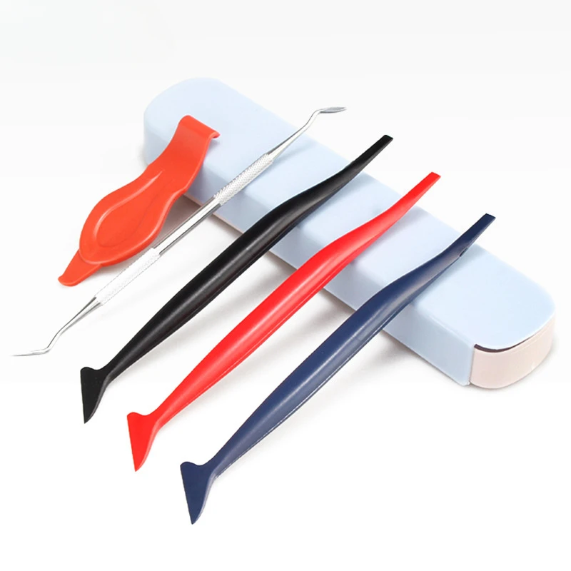 3PCS Car Color Change Film Trimming Scraping Protective Film Plugging Tool