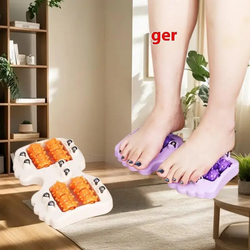 

Premium Roller Foot Massager with Magnetic Beads for Pain Relief and Stress Reduction