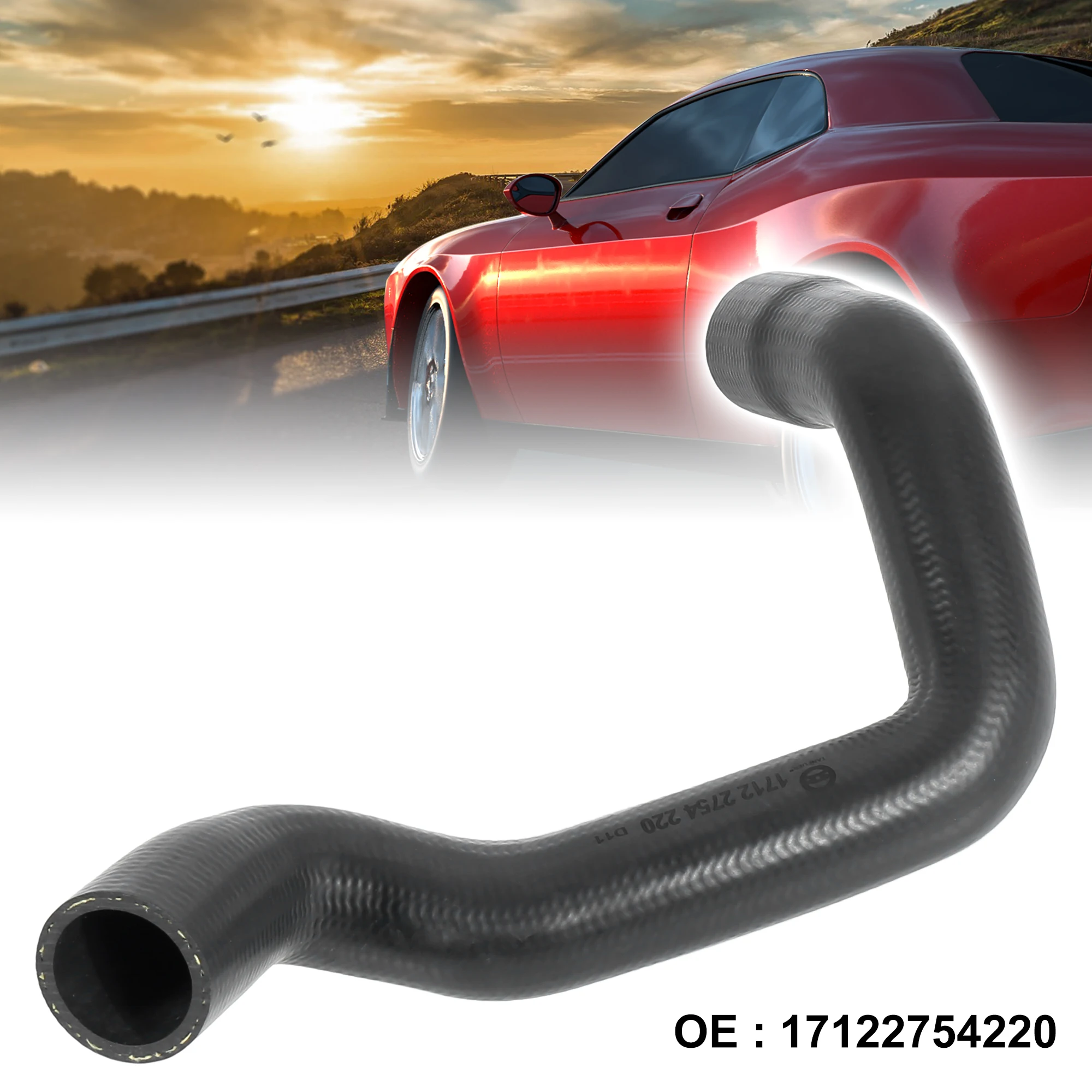 

UXCELL Engine Radiator Coolant Hose Pipe 17122754220 for BMW for Mini Cooper 07-15