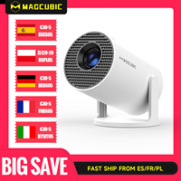 Magcubic Projector 4K Android 11 HY300 Pro Wifi6 290ANSI Allwinner H713 BT5.0 1080P 1280*720P Cinema Outdoor Portable Projetors